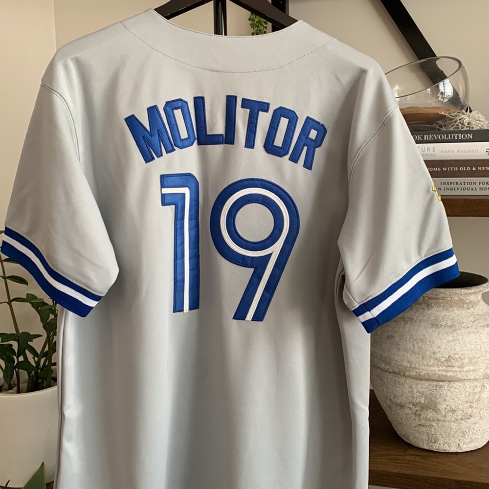 Vintage Paul Molitor Toronto Blue Jays World Series 1993 Mitchell & Ness Jersey